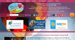 Desktop Screenshot of ccballoonfest.com
