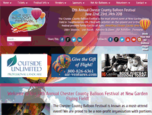 Tablet Screenshot of ccballoonfest.com